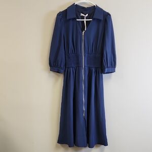 Grace Karin Classic Navy Long Sleeve Dress